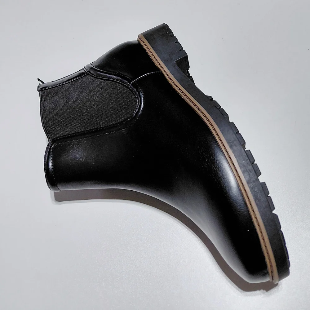 ESPRIT Women's Skylar Black Slip On Round Toe  Ankle Boot Size 8.5M